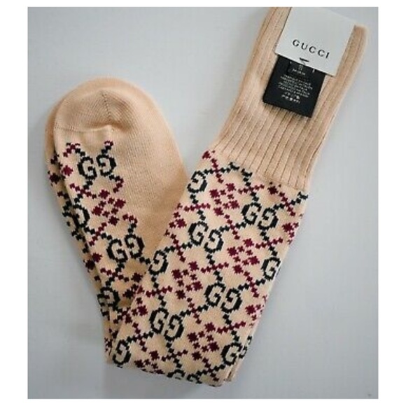 Gucci Other - Gucci NWT interlocking GG woven socks size small